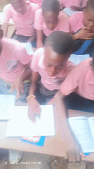School day begins in Onitsha classroom with students and teacher