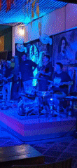 Five-piece band performs intimate set at Denpasar venue
