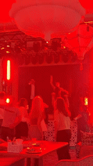 Live stage performance gets the crowd moving on the floor