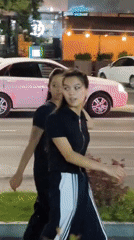 Tashkent street life on a September night