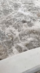 Turbulent muddy water flows observed across Punjab waterways