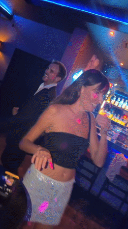 Nightclub dancing captured by witnesses in Ubud, Indonesia