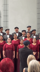 Formal choir performances across multiple Caracas venues