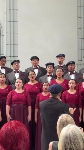 Formal choir performances across multiple Caracas venues