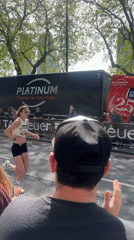 London Marathon draws crowds as runners race through streets