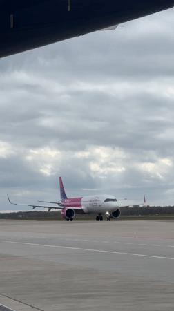 Routine aircraft operations observed at Eindhoven Airport