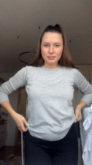 Woman photographed in daily moments across Moscow suburbs
