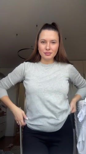 Woman photographed in daily moments across Moscow suburbs
