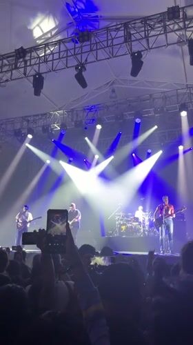Band performs live concert in Muntinlupa, Philippines