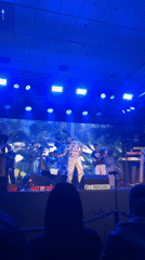Band performs late-night concert in Ushuaia, Argentina