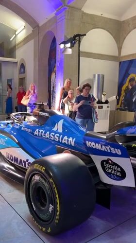 Formula 1 exhibition draws crowds in Barcelona with cars, memorabilia