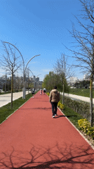 Spring morning activities captured across Istanbul parks and skies