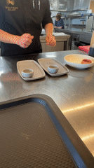 Inside Spectrum Restaurant's Sofia kitchen during a busy service