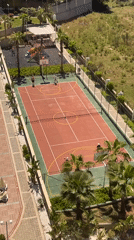 Basketball court and playground observed in Alanya, Turkey