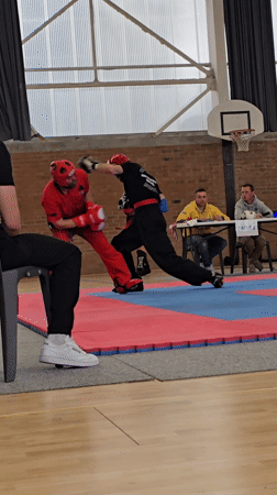 Martial arts training session held in Sainghin-en-Weppes gymnasium