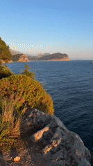 Golden hour coastal view captured in Montenegro