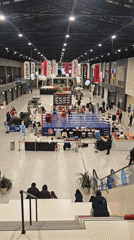 Boxing match held inside shopping mall in Samara, Russia