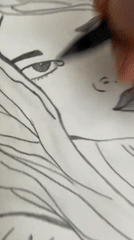 Drawing session and backyard chickens in rural Bulgaria