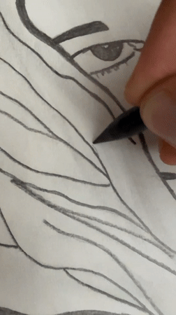 Drawing session and backyard chickens in rural Bulgaria