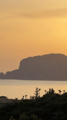 Sunset documented from multiple angles in Alanya, Turkey
