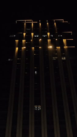 Nighttime urban scenes documented across Yuzhong District commercial area