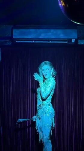 Drag performers captivate audience at Kuta nightclub show