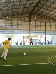 Soccer games recorded in Lhokseumawe, Indonesia Thursday morning
