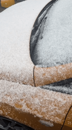 Snow clearing and winter weather activity observed in Klin