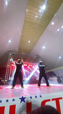 Dance groups perform synchronized routines in Bar Jirgi Summa
