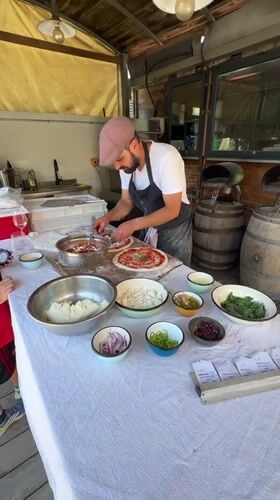 Pizza, lavender, and a winery tour in the Golan Heights