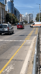 Morning street life documented across Sofia, Bulgaria