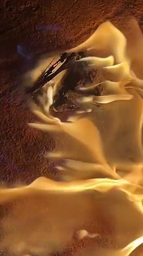 Ground fire fueled with liquid in Nkpor, Nigeria