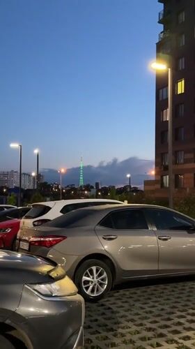 Evening moments captured in Perm: urban scenes and selfies