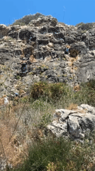 Rock climbing group enjoys outdoor adventure in Hof HaCarmel