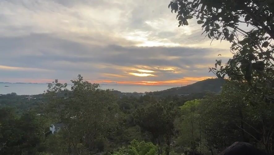 Sunset observed from multiple Thai coastal locations