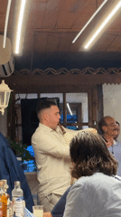 Musician performs wind instrument in Varna restaurant