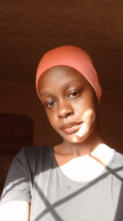 Woman documented in morning video session in Akwanga