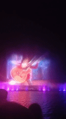 Disney Pixar water projection show lights up Wrocław waterfront