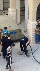 Daily life documented in Khan Yunis refugee camp area