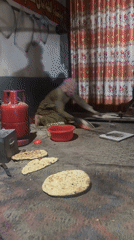 Traditional bread making documented in Quetta, Pakistan