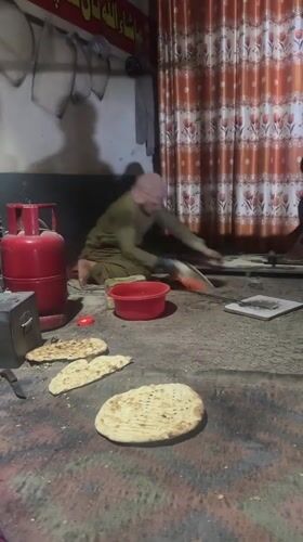 Traditional bread making documented in Quetta, Pakistan