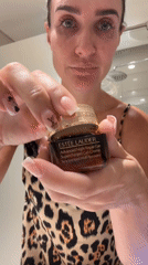Morning skincare and coffee on a Dubai Marina balcony