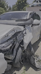 Vehicle salvage yard documented in Baan Chaweng, Thailand