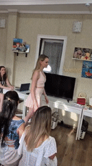 Fashion and styling workshop underway at an Astrakhan studio