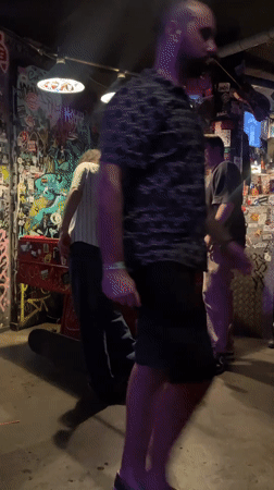 Evening venue tour captured across Barcelona's nightlife district