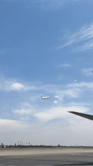 Routine aircraft operations captured at Marrakesh airport