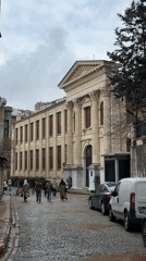 Historic Greek Orthodox school building documented in Istanbul