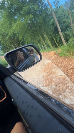 Vehicle travels rural mountain terrain in Vietnamese commune