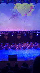 Children's dance troupe performs morning show in Chaikovsky theater