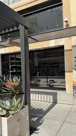 Young man in athletic wear observed outdoors in Los Angeles